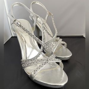 Bakers Crystal party heels